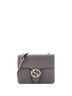Gucci 100% Leather Gray Interlocking Shoulder Bag Leather Small One size - photo 1