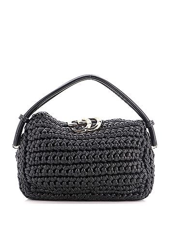 Gucci Double G Top Handle Bag Crochet Leather Small (view 1)