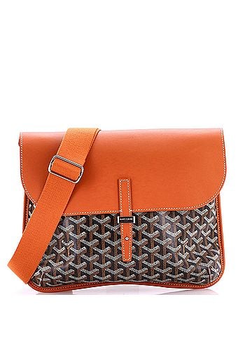 Goyard Coursier Messenger Bag Coated Canvas and Leather (view 1)
