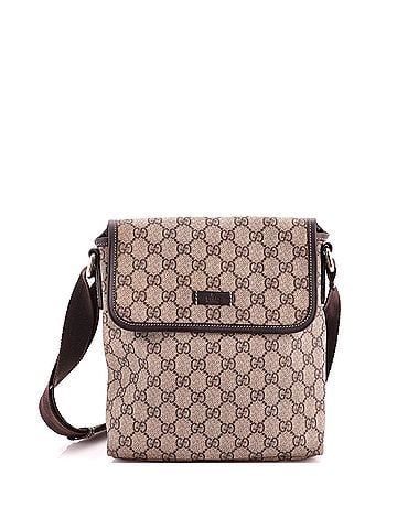 Gucci Flap Messenger GG Coated Canvas Small (view 1)