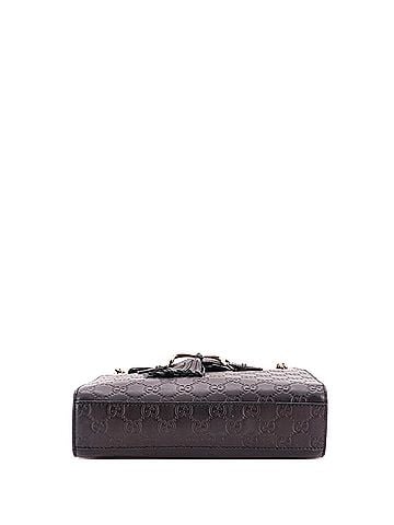 Gucci Emily Chain Flap Shoulder Bag Guccissima Leather Small (view 2)