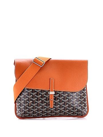 Goyard Coursier Messenger Bag Coated Canvas and Leather (view 1)