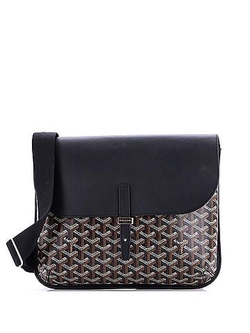Goyard Coursier Messenger Bag Coated Canvas and Leather (view 1)