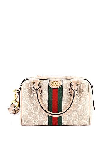 Gucci Ophidia Convertible Boston Bag GG Coated Canvas Mini (view 1)