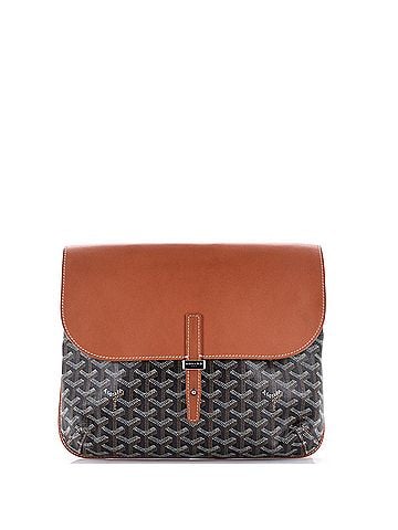 Goyard Coursier Messenger Bag Coated Canvas and Leather (view 1)