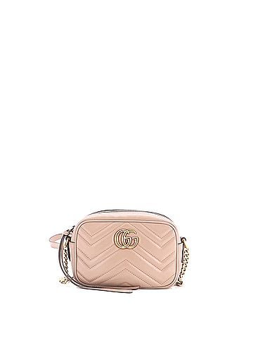 Gucci GG Marmont Shoulder Bag Matelasse Leather Mini (view 1)