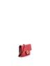 Gucci 100% Leather Red Interlocking Wallet on Chain Leather One size - photo 3