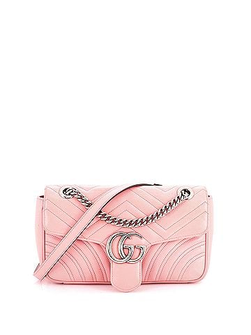 Gucci GG Marmont Flap Bag Matelasse Leather Small (view 1)
