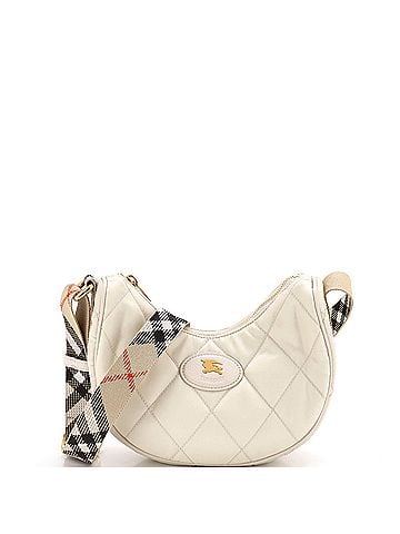 Burberry Horseshoe Crossbody Bag Quilted Nylon (view 1)