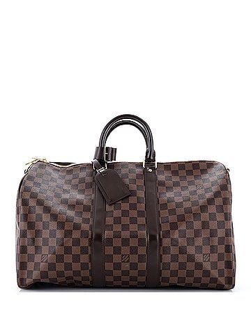 Louis Vuitton Keepall Bandouliere Bag Damier 45 (view 1)