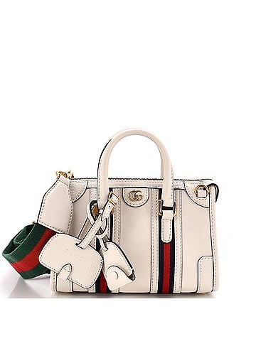 Gucci Bauletto Top Handle Bag Leather Mini (view 1)
