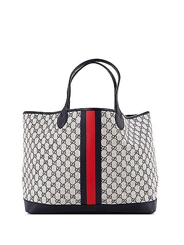 Gucci Ophidia Open Shopping Tote GG Coated Canvas Large (view 2)