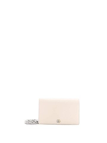 Gucci Petite GG Marmont Chain Wallet Leather Mini (view 1)
