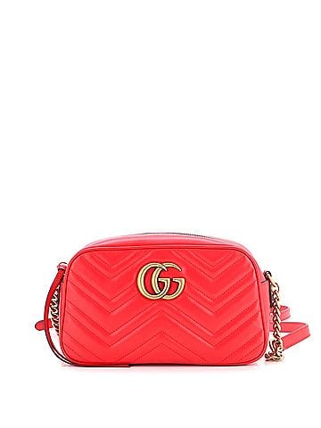 Gucci GG Marmont Shoulder Bag Matelasse Leather Small (view 1)
