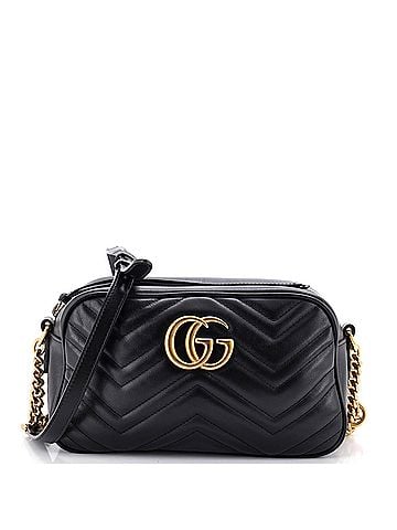 Gucci GG Marmont Shoulder Bag Matelasse Leather Small (view 1)
