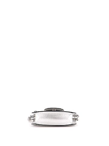 Valentino Garavani VLogo Loco Flap Shoulder Bag Leather Small (view 2)