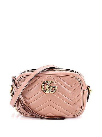Gucci GG Marmont Shoulder Bag Matelasse Leather Mini (view 1)
