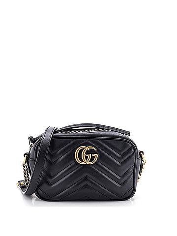 Gucci GG Marmont Shoulder Bag Matelasse Leather Mini (view 1)