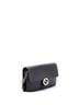 Gucci 100% Leather Black Interlocking Wallet on Chain Leather One size - photo 3