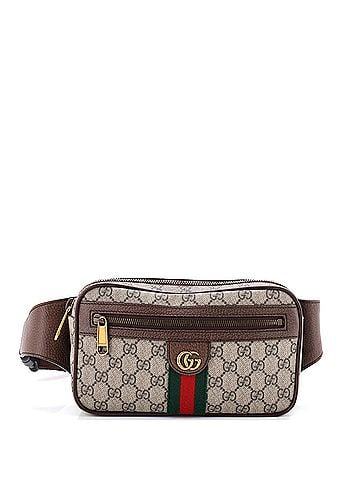 Gucci Ophidia Belt Bag GG Coated Canvas Medium (view 1)