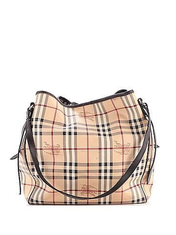 Burberry Canterbury Tote Haymarket Coated Canvas Medium (view 1)