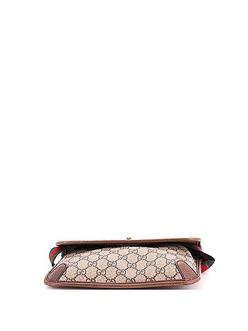 Gucci Neo Vintage Flap Belt Bag GG Coated Canvas (view 2)