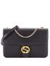 Gucci 100% Leather Black Interlocking Shoulder Bag Leather Medium One size - photo 1