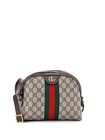 Gucci Ophidia Dome Shoulder Bag GG Coated Canvas Small (view 1)