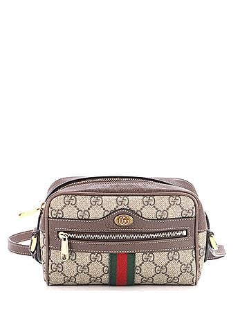 Gucci Ophidia Shoulder Bag GG Coated Canvas Mini (view 1)