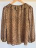 J.Crew Factory Store Factory Animal Print Blouse Blouse - photo 3