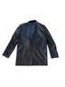 Zara 100% Recycled Polyester Solid Black Blazer Size M - photo 2