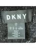 DKNY Solid Black Coat Size S - photo 6