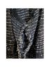 IRO Tweed Black White Jacket Size 6 - photo 2