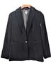 J.Crew Factory Store Black Velvet One Button Blazer Blazer - photo 1
