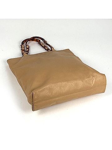 Chanel Chanel tote bag, Coco Mark, leather, beige, women's. (view 2)