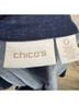 Chico's Blue Trenchcoat Size S - photo 3