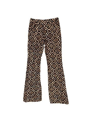 ETRO Etro Graphic-Print Straight-Leg Trousers in Multicolor Velvet (view 2)
