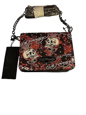 Ed Hardy Leather Crossbody Bag (view 1)
