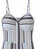 Xhilaration Stripes Blue White Jumpsuit Size M - photo 5