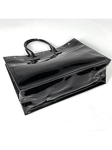 Yves Saint Laurent Yves Saint Laurent Saint Laurent Paris Rive Gauche Leather Tote Bag, Black, 587273, Women's (view 2)