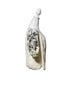 Max Studio Floral Ivory Short Sleeve Blouse Size S - photo 10