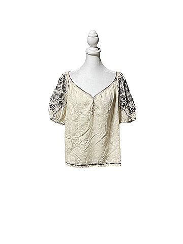 Max Studio Short Sleeve Blouse (view 1)