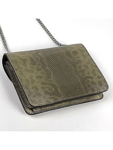 Gucci Gucci Interlocking G Leather Shoulder Bag, Gold, 387609, Women's (view 2)