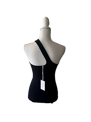 Helmut Lang Modern Seamless Jersey Cutout Tank Top Tank Top (view 2)