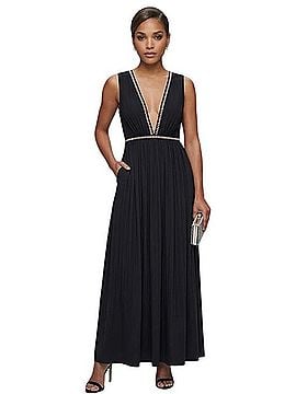TOBI 90s V-Neck Maxi Length Dress Casual Dress (view 1)
