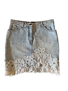 RoccoBarocco Denim Skirt (view 1)