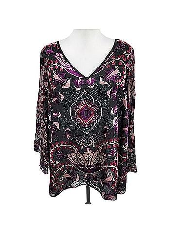 Violet & Claire Violet &amp; Claire 3/4 Sleeve Blouse (view 1)