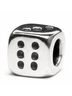 Trollbeads Solid Silver Women's Dice Bead Charm One size - photo 1