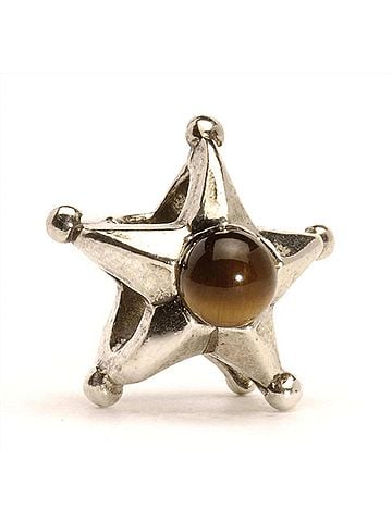 Trollbeads Women's Gemini Star Bead Charm (view 1)