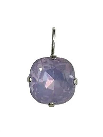 Mariana Women's Romance Earrings in Purple / Silver (view 1)